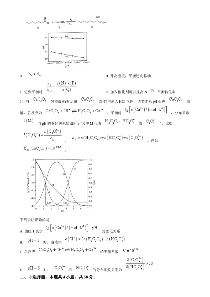 2025年1月河南省普通高等学校招生考试适应性测试（八省联考）化学试题Word版无答案_2025年1月_2501062025年高考综合改革适应性演练（八省联考）