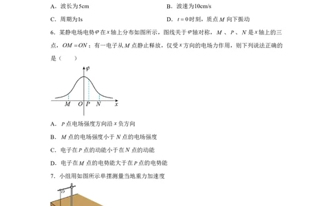 海南2025年高考海南物理高考真题文档版（部分试题）（含答案）_1.高考2025全国各省真题+答案_7.高考物理试题及答案更新中