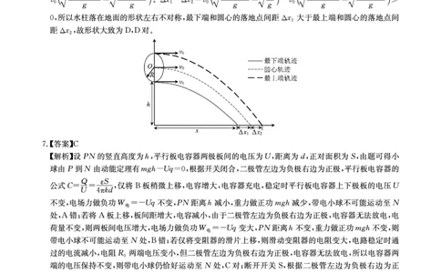 华大新高考联盟2025届高三下学期3月教学质量测评物理答案_2025年3月_250329华大新高考联盟2025届高三下学期3月教学质量测评（全科）