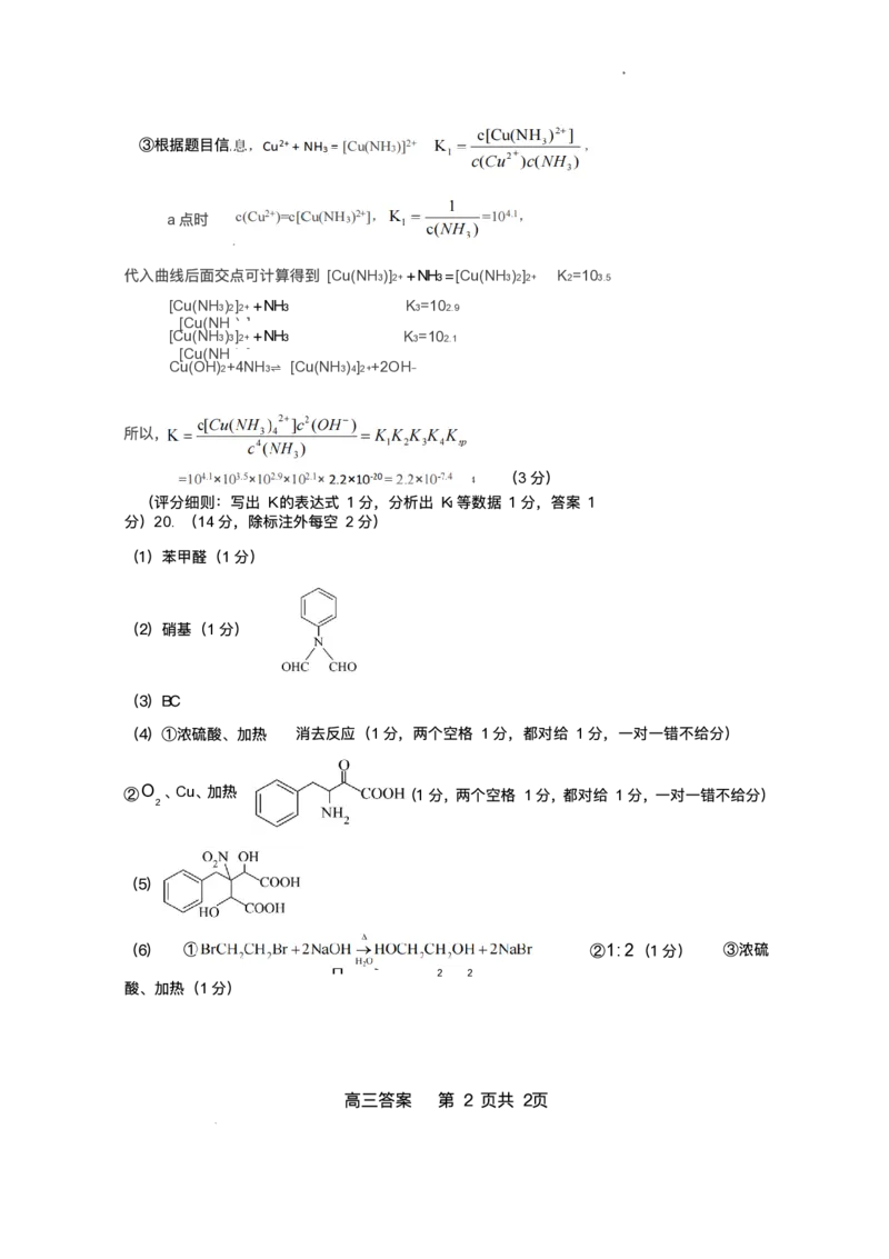 2025届广东省珠海市第二中学高三下学期考前冲刺卷化学试卷（含答案）_2025年5月_250507广东省珠海市第二中学2025届高三下学期4月考前冲刺