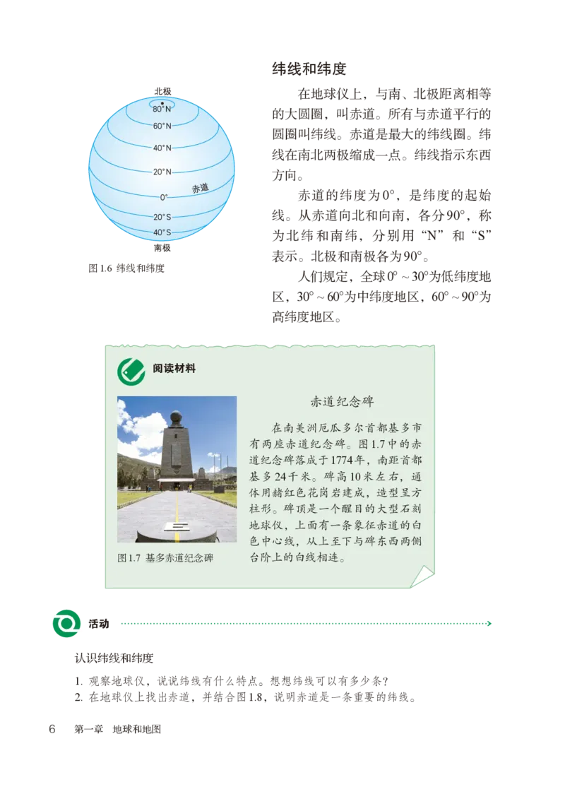 鲁教版6年级地理上册高清教材_4-教培资料-26年最新资料-同步更新_初中高中教资_03科三专项（进去保存报考的学科即可）_02科三专项（笔记真题思维导图教学设计版本二）