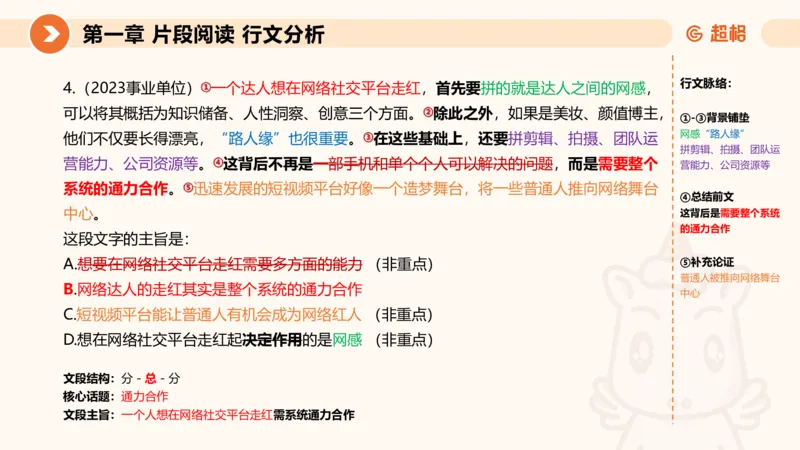 超格六合一言语-第五节-主旨理解题-分分_2026考公资料_超格合集_公考-理论班2026超格行测申论（六合一）理论实战班_言语理解理论实战班老于_课件