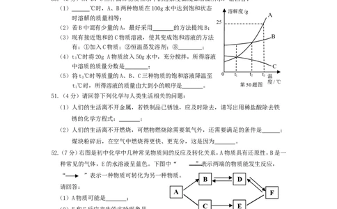 辽宁省丹东市2015年中考化学真题试题（含答案）_中考真题_5.化学中考真题2015-2024年_2015中考真题卷（162份）