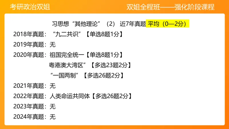 习思想&rdquo;其他理论&ldquo;（2）10&mdash;11章_2026考公资料_（49）政治理论合集_政治理论合集_2025考研政治_14.双姐_04.强化阶段_00.讲义