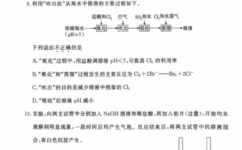 2025北京东城高三一模化学试题及答案_2025年4月_250413北京市东城区2025年高三一模（全科）