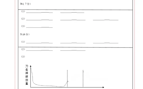 高一生物（新高考通用）01（答题卡）_1多考区联考试卷_08272024年秋季高一入学分班考试模拟卷（word解析含答题卡）_生物（新高考通用）01-2024年秋季高一入学分班考试模拟卷