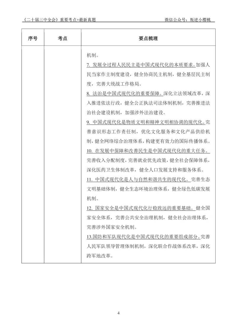 &ldquo;二十届三中全会&rdquo;重要考点+最新真题_2026考公资料_（49）政治理论合集_政治理论合集_二十届三中全会