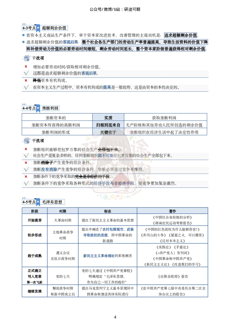 @研途可期-肖八选择题精解（合并）_2026考公资料_（49）政治理论合集_政治理论合集_2025考研政治pdf（笔记）_肖秀荣考研政治_25肖秀荣《八套卷》+浓缩背诵合集