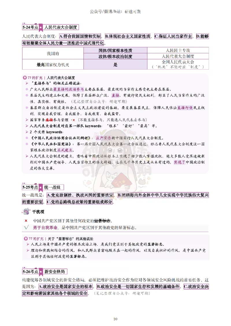 @研途可期-肖八选择题精解（合并）_2026考公资料_（49）政治理论合集_政治理论合集_2025考研政治pdf（笔记）_肖秀荣考研政治_25肖秀荣《八套卷》+浓缩背诵合集