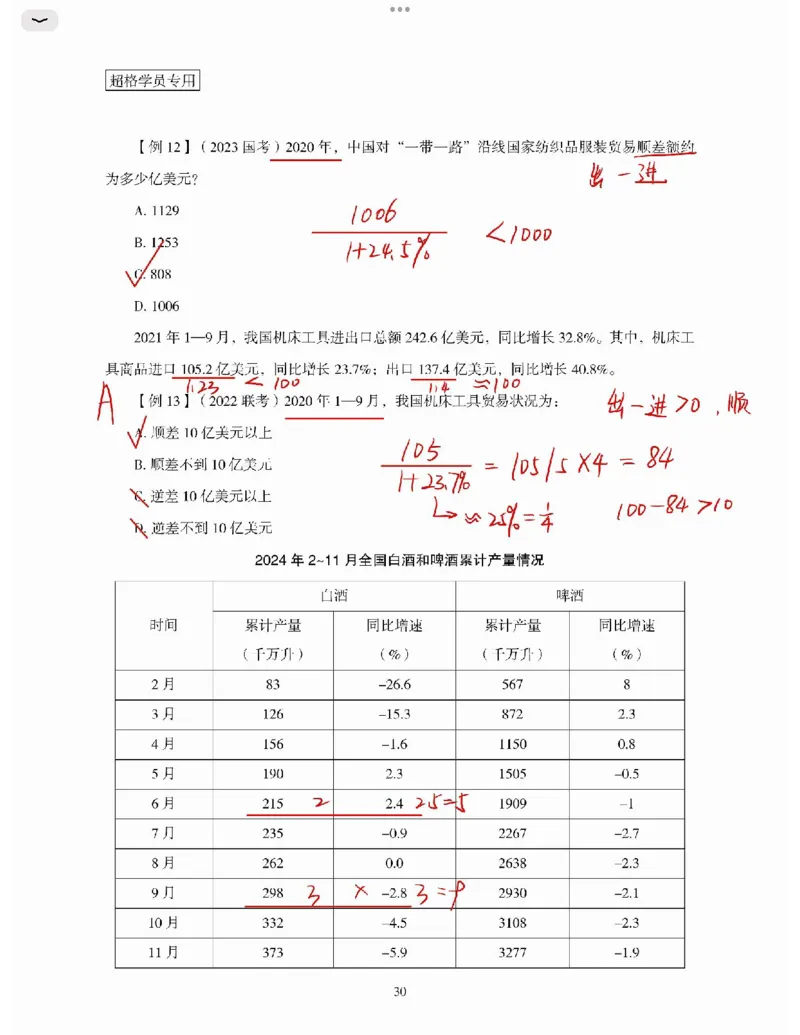 高照丨26资料分析3+2第3节_2026考公资料_（05）超格_2026年超格行测申论六合一理论实战班_资料分析理论实战班（3+2）高照&牟立志_高照丨26资料分析3+2听课笔记