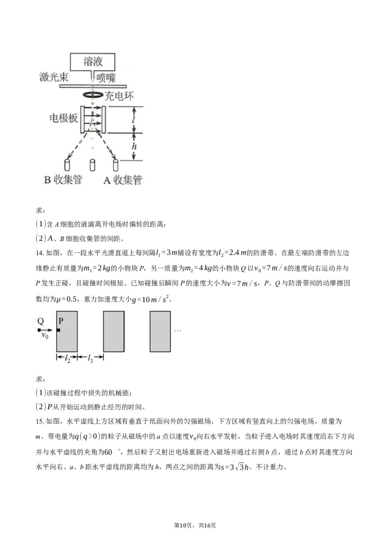 2025《高考真题&bull;河南》物理真题+解析_2025《全国高考真题卷》各地方卷_2025《高考真题&bull;河南》