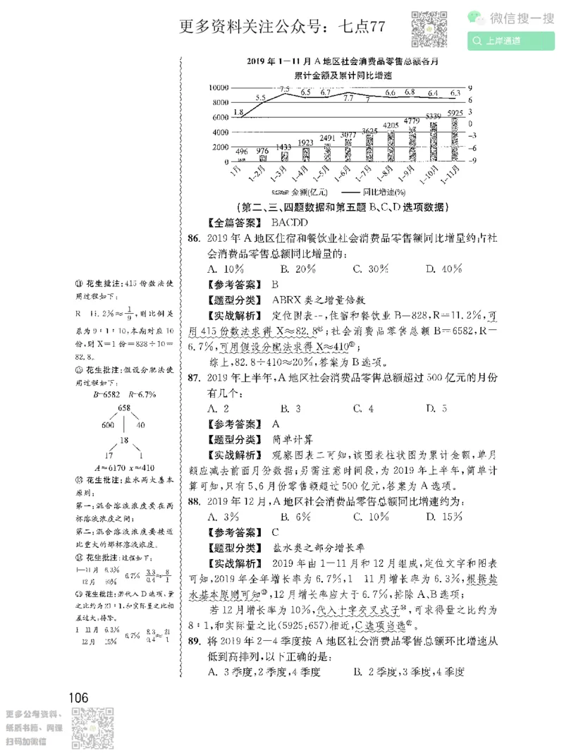 资料分析1200题解析2022增补册_2026考公资料_花生十三合集_旗舰班-国考（2026版）花生十三旗舰班（花生行测+飞扬申论）⭐⭐⭐_电子资料（讲义+题本）_刷题题本