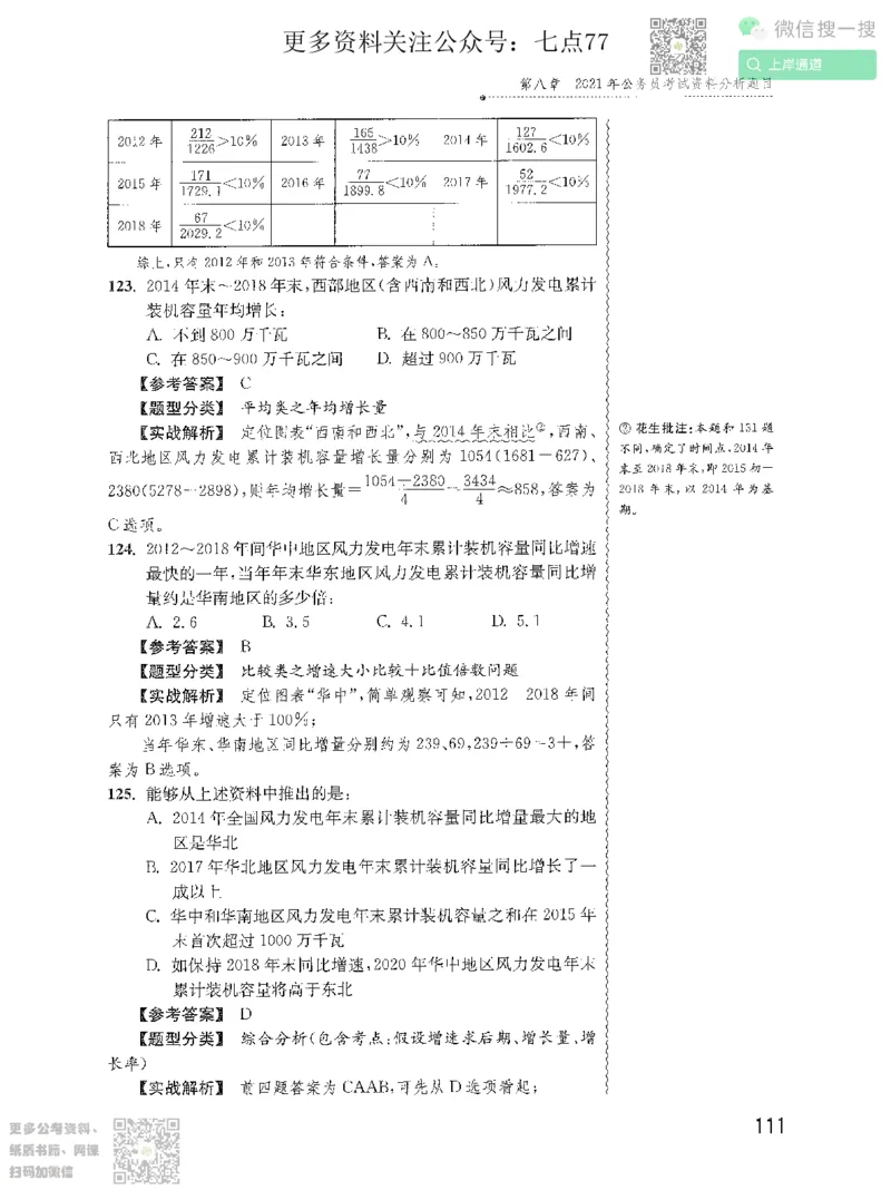 资料分析1200题解析2022增补册_2026考公资料_花生十三合集_旗舰班-国考（2026版）花生十三旗舰班（花生行测+飞扬申论）⭐⭐⭐_电子资料（讲义+题本）_刷题题本