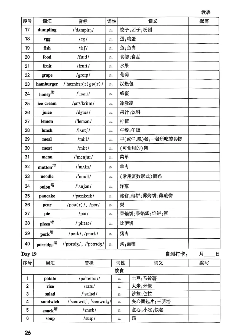 2026辽宁万唯试题研究（英语-4早读本）_26《万唯中考试题研究》辽宁_2026《辽宁万唯试题研究》英语