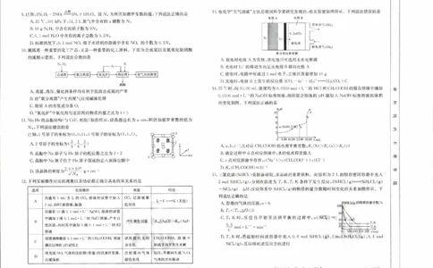 辽宁省县级重点高中协作体2023-2024学年高三上学期末考试化学试题_2024届辽宁省高三1月金太阳联考（24-260C）_辽宁省2024届高三1月金太阳联考（24-260C）化学