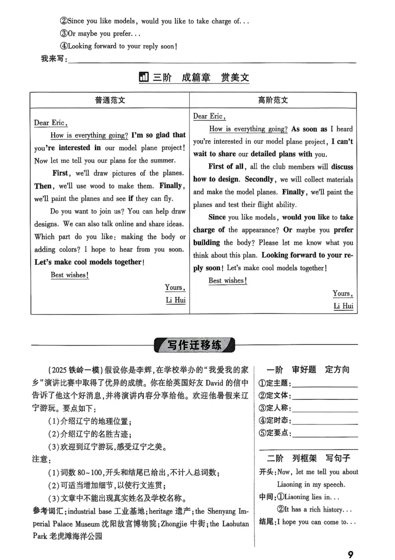 2026辽宁万唯试题研究（英语-4高频话题写作）_26《万唯中考试题研究》辽宁_2026《辽宁万唯试题研究》英语