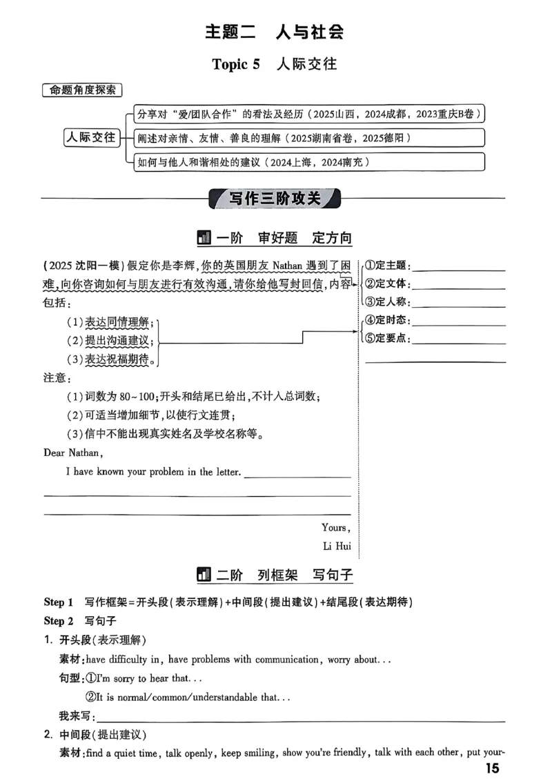 2026辽宁万唯试题研究（英语-4高频话题写作）_26《万唯中考试题研究》辽宁_2026《辽宁万唯试题研究》英语