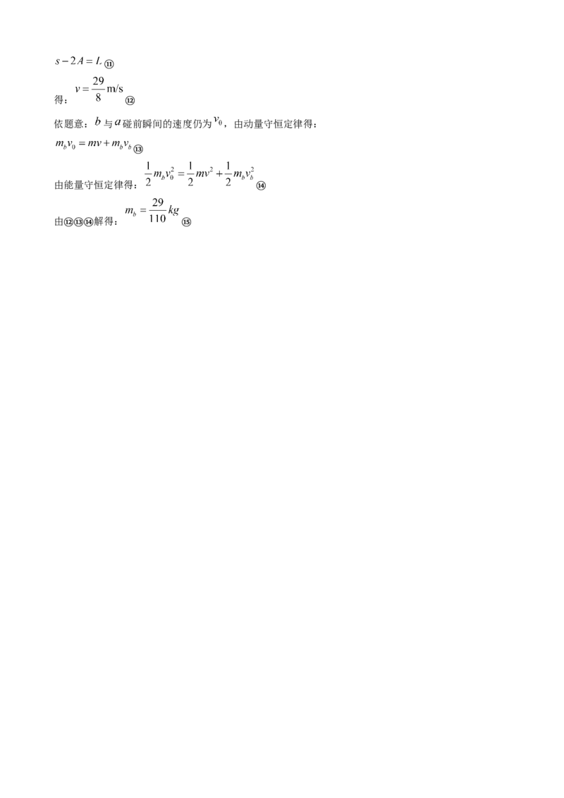 2025届福建省龙岩市高三下学期3月一模物理试题（含答案）_2025年3月_250310福建省龙岩市2025届高三下学期3月教学质量检测（全科）