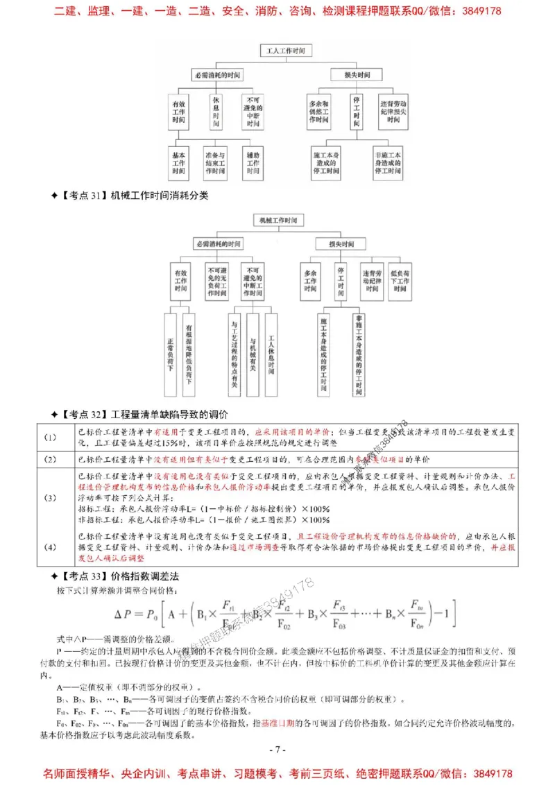 2025年一级建造师《建设工程经济》考前七页纸_2026年一级建造师_2026年一建经济_2025年一建经济SVIP_05-考前密训✿央企特训✿机构普押_07-经济《央企内部7页纸》SMR推荐