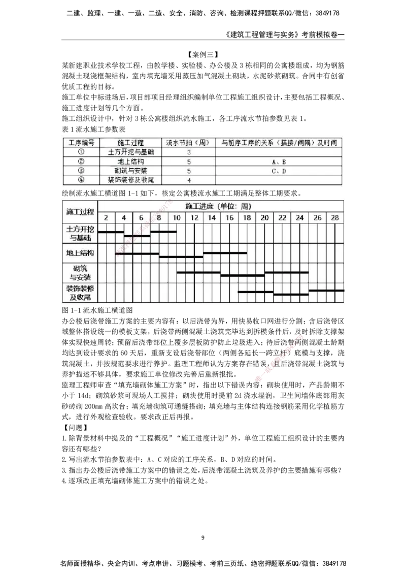 2025年一级建造师《建筑工程管理与实务》考前模拟卷一_2026年一级建造师_2026年一建建筑_2025年一建建筑SVIP_05-考前密训✿央企特训✿机构普押_40-建筑《模考AB卷》CSW