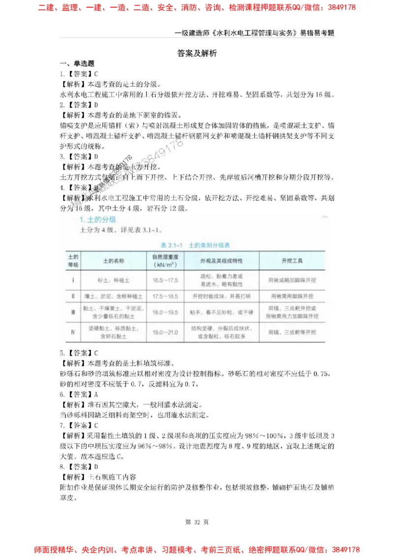 2025年一级建造师《水利水电工程管理与实务》易错易考300题_2026年一级建造师_2026年一建水利_2025年一建水利SVIP_01-精华文档✿电子教材✿历年真题