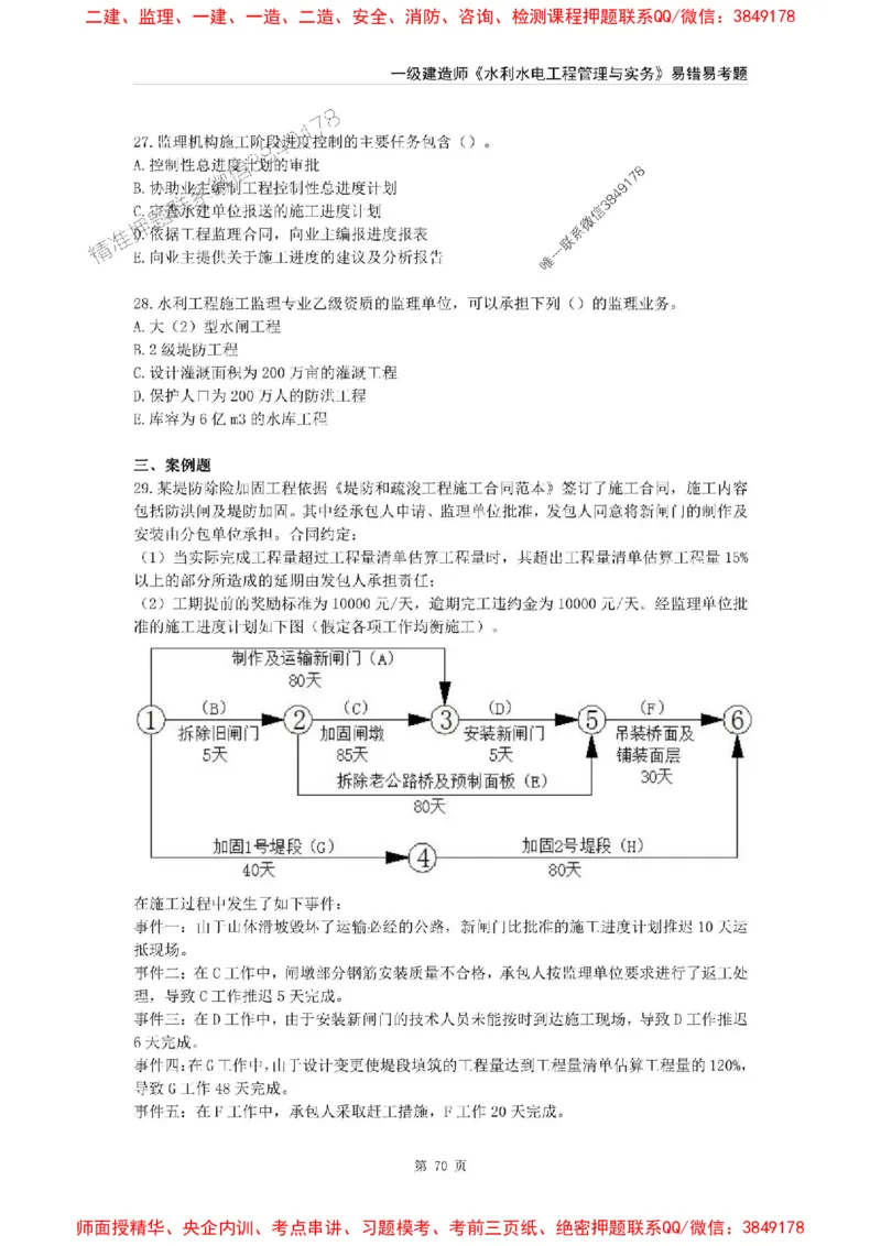 2025年一级建造师《水利水电工程管理与实务》易错易考300题_2026年一级建造师_2026年一建水利_2025年一建水利SVIP_01-精华文档✿电子教材✿历年真题