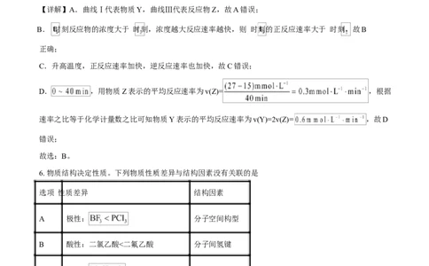 2025年1月山西、陕西、宁夏、青海普通高等学校招生考试适应性测试（八省联考）化学试题Word版含解析_2025年1月_2501062025年高考综合改革适应性演练（八省联考）