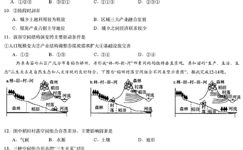 2025届江西省炎德英才萍乡实验大联考高三模拟考试（一）地理试题+答案_2025年3月_250315江西省2025届炎德英才萍乡实验大联考高三模拟考试（一）（全科）