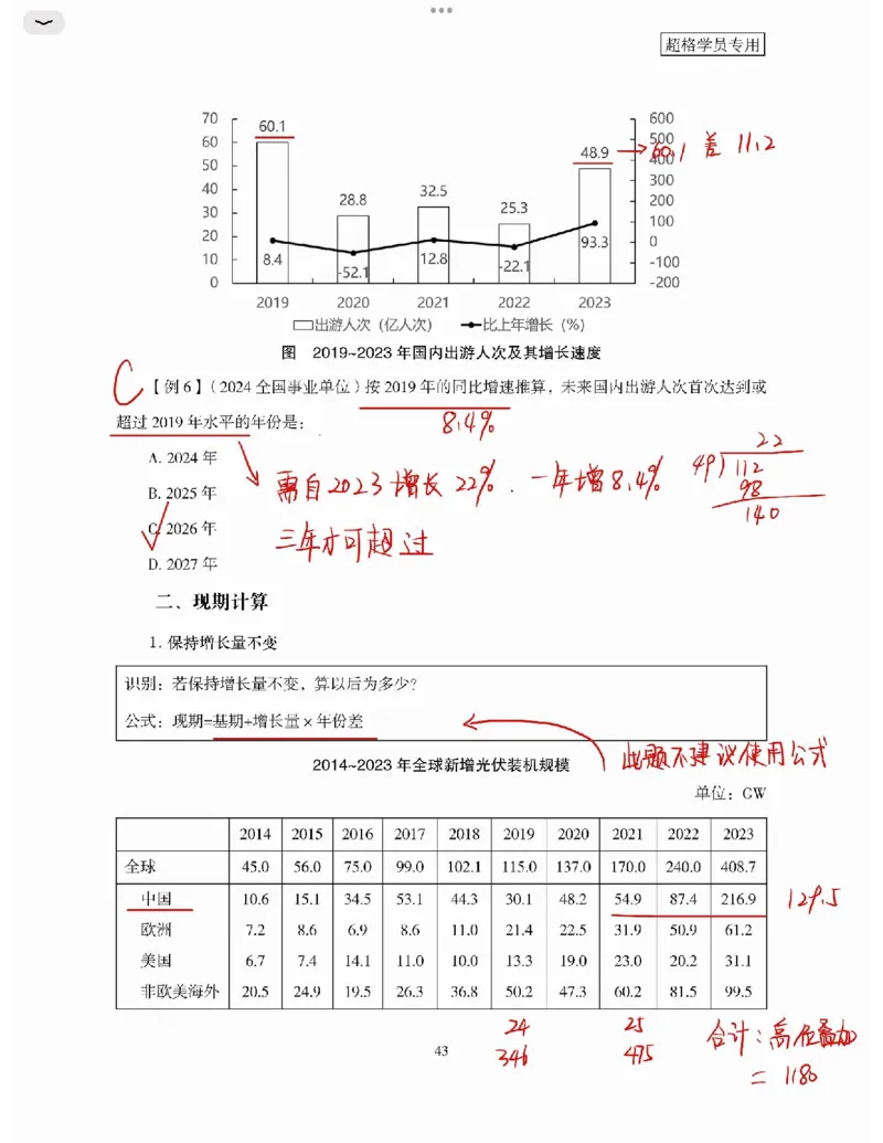 高照丨26资料分析3+2第4节_2026考公资料_（05）超格_2026年超格行测申论六合一理论实战班_资料分析理论实战班（3+2）高照&牟立志_高照丨26资料分析3+2听课笔记