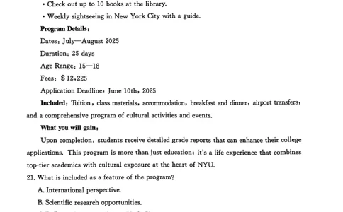 2025届河北省沧州市高三下学期4月复习质量监测（二模）英语试题（含答案）_2025年4月_2504162025届河北省沧州市高三下学期4月复习质量监测（二模）（全科）