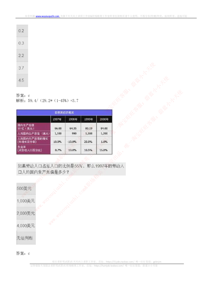 ceb（shl）-数字推理题（num）汇总及答案解析_11、SH-1汇总_11、SH-1汇总_shl中文版_shl-数学推理题（numericalreasoning）汇总及答案解析