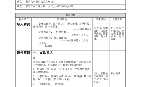 高中语文选择性必修下《归去来兮辞》第一课时_4-教培资料-26年最新资料-同步更新_初中高中教资_03科三专项（进去保存报考的学科即可）_12小某书热门博主（高中语文）