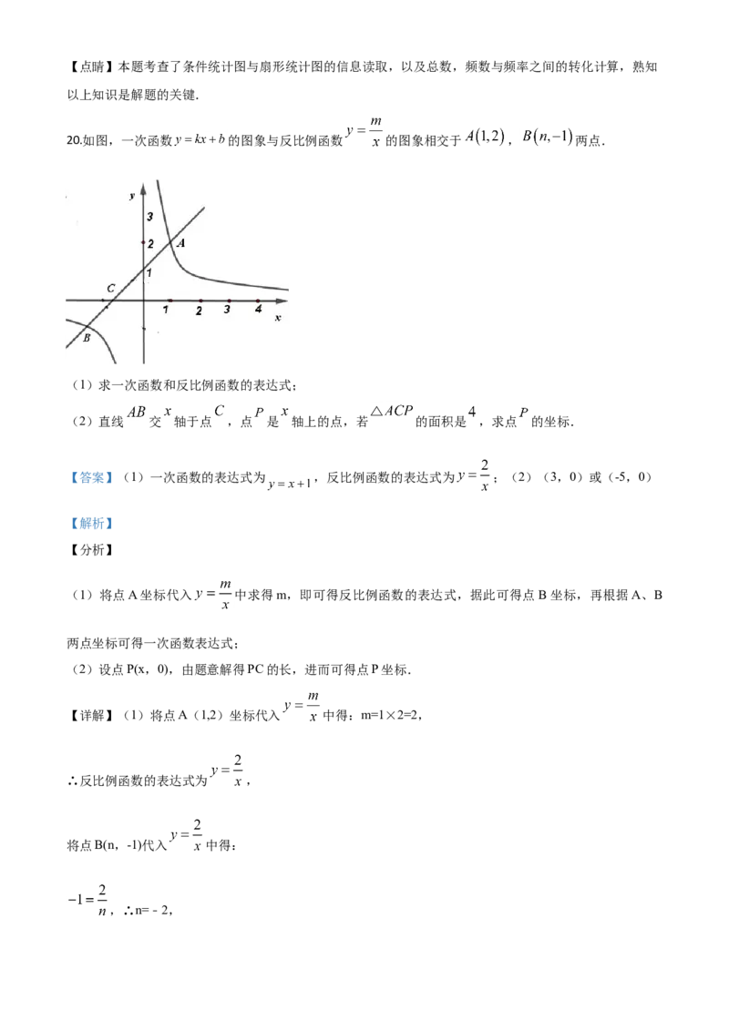 精品解析：山东省菏泽市2020年中考数学试题（解析版）_中考真题_2.数学中考真题2015-2024年_2020全国多省多地中考数学真题126份_2020年中考真题精品解析数学（山东菏泽卷）精编word版