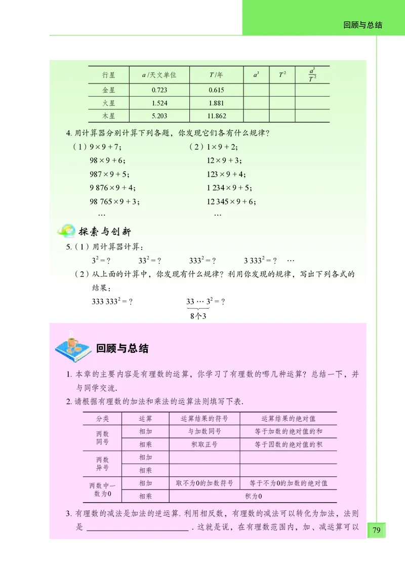 青岛版7年级数学上册高清教材_4-教培资料-26年最新资料-同步更新_初中高中教资_03科三专项（进去保存报考的学科即可）_02科三专项（笔记真题思维导图教学设计版本二）