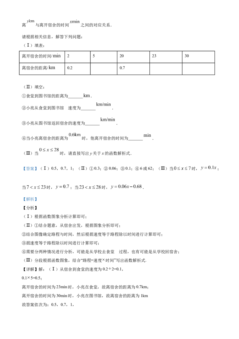 精品解析：天津市2020年中考数学试题（解析版）_中考真题_2.数学中考真题2015-2024年_2020全国多省多地中考数学真题126份_2020年中考真题精品解析数学(天津卷)精编word版