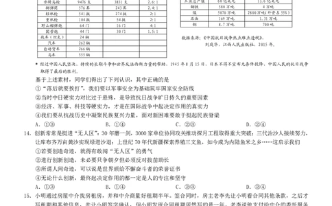 2025届重庆康德三诊政治+答案_2025年5月_250511重庆市2025年普通高等学校招生全国统一考试（康德三诊）（全科）