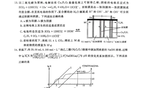化学_2025年4月_2504122025届河南省金科新未来联考高三下学期4月模拟预测（全科）_2025届河南省金科新未来联考高三下学期4月模拟预测化学