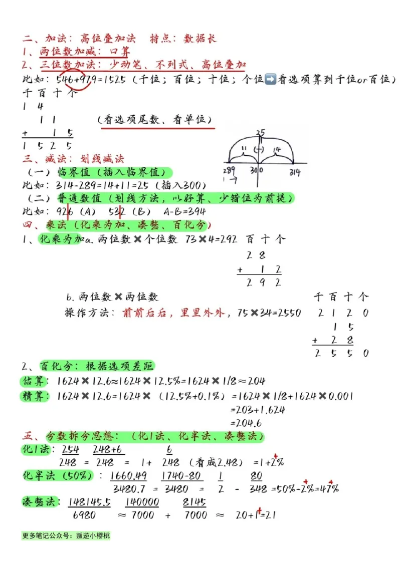 高照丨25资料分析3+2手写笔记（版本一）_2026考公资料_（06）高照_高照资料笔记合集