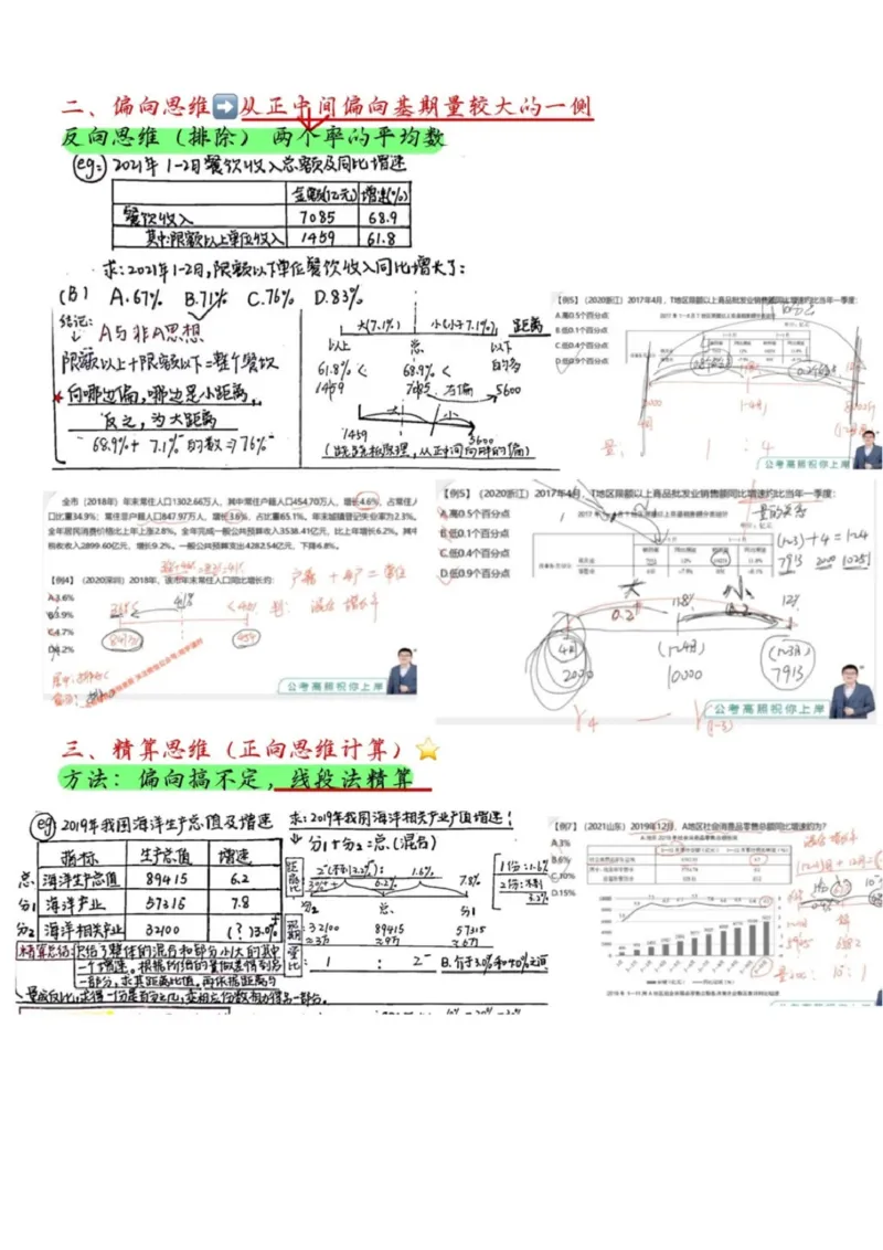 高照丨25资料分析3+2手写笔记（版本一）_2026考公资料_（06）高照_高照资料笔记合集