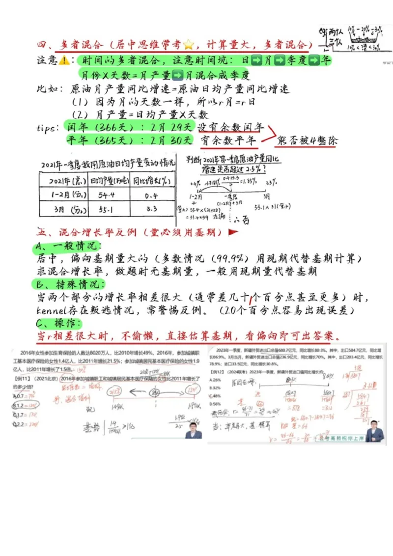 高照丨25资料分析3+2手写笔记（版本一）_2026考公资料_（06）高照_高照资料笔记合集