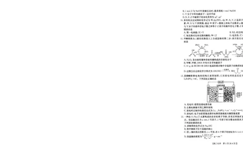 2025届青海省海东市高三下学期二模化学试卷+答案_2025年3月_250325青海省金太阳2025届高三3月联考（全科）