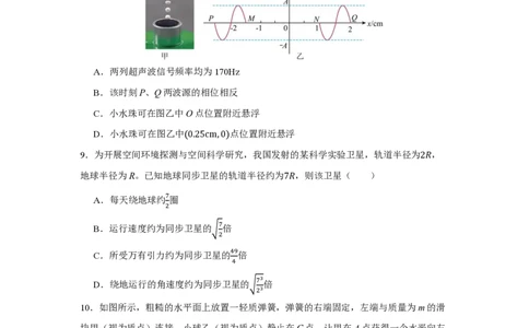 12_2024吉林卷点睛押题_2024高考押题卷_132024高途全系列_26高途点睛卷_2024点睛密卷-物理