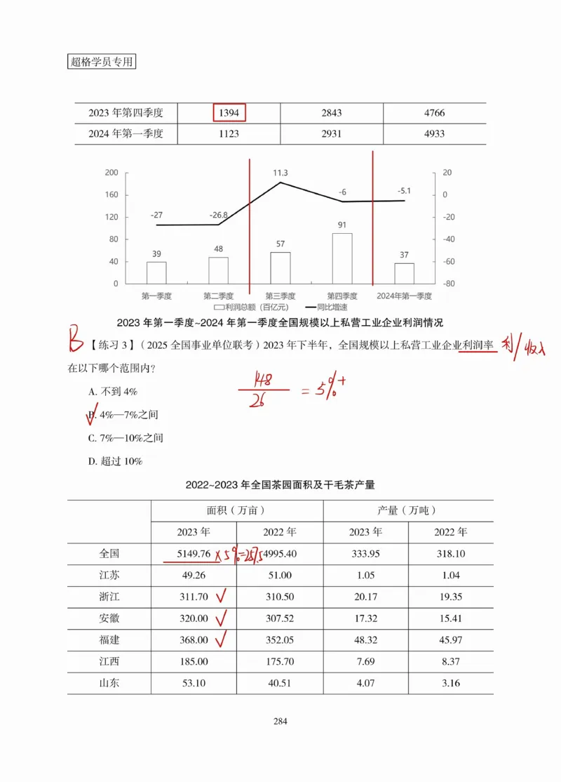 高照丨26资料分析3+2（专项练习2）_2026考公资料_（05）超格_2026年超格行测申论六合一理论实战班_资料分析理论实战班（3+2）高照&牟立志_高照丨26资料分析3+2听课笔记