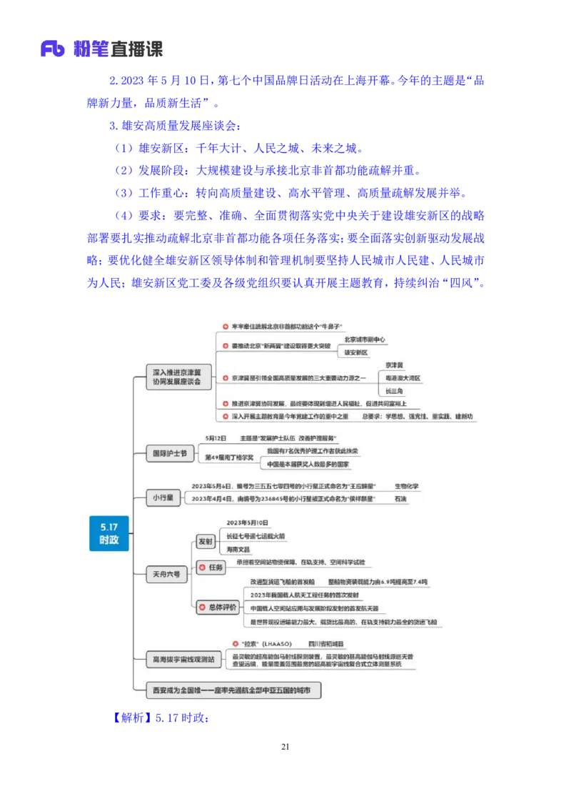 71、2023.05.17+5月8日-5月14日时政热点精讲+李頔+（讲义+笔记）（1元课：时政热点精讲）_2026考公资料_（10）粉笔_2025粉笔国考省考980（课＋笔记）_粉笔980（25多省）_1、粉笔时政