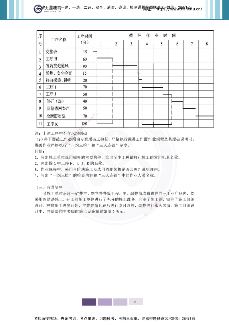 2025年矿业实务习题（一）_2026年一级建造师_2026年一建矿业_2025年一建矿业SVIP_04-冲刺串讲✿考点强化✿小灶集训_29-矿业《冲刺串讲班》赵景满DL_课程讲义