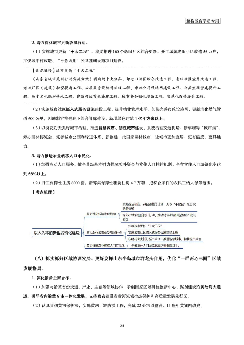 超格2024年山东政府工作报告解读+练习题_2026考公资料_（05）超格_超格时政_超格全国时政重点+重要会议讲话+720题_超格全年重要会议+练习题（最重要）