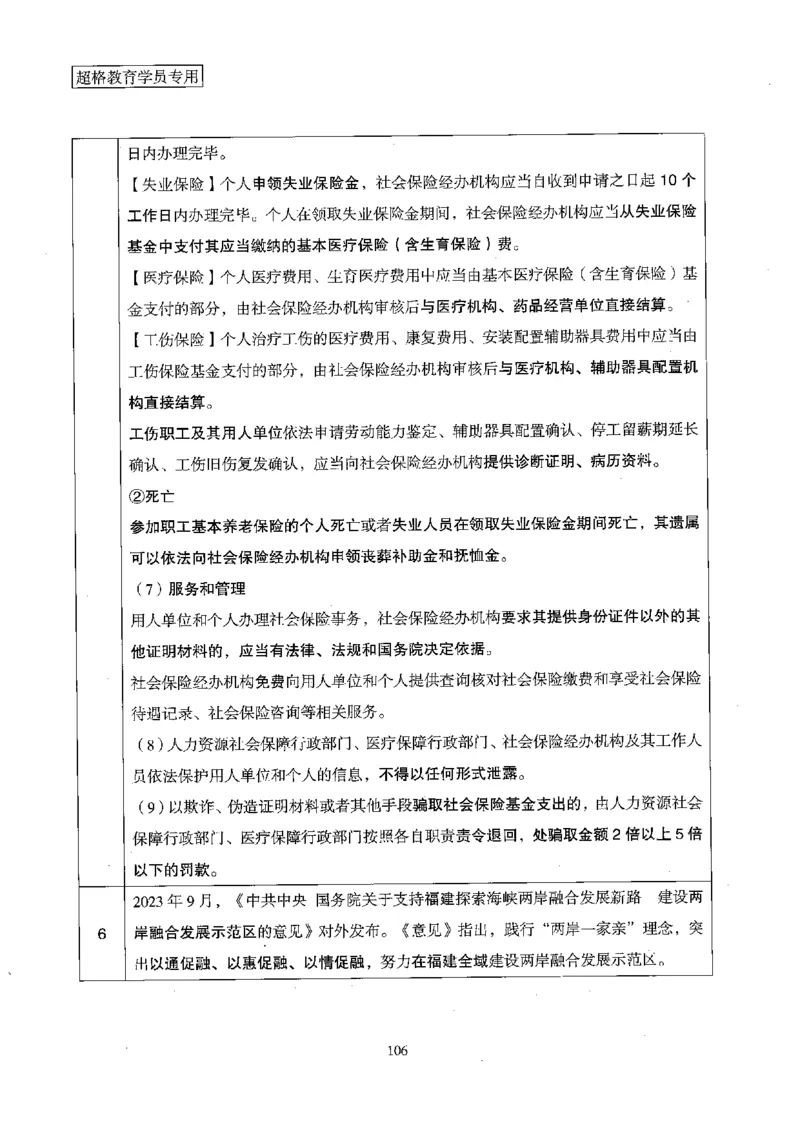 超格冲刺班时政省情专项讲义+练习题_2026考公资料_（05）超格_超格时政_超格全国时政重点+重要会议讲话+720题