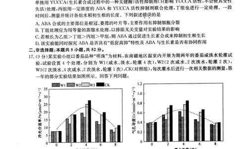 2025届高三押题信息卷（一）生物_2025年5月_2505032025届高三押题信息卷（一）