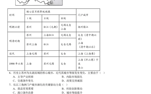 陕、晋、宁、青地理-试题_1.高考2025全国各省真题+答案_00.2025各省市高考真题及答案（按省份分类）_23、山西卷（9科全）_地理