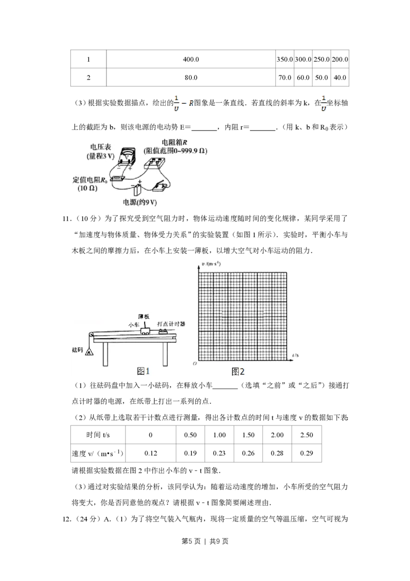 2010年高考物理试卷（江苏）（空白卷）_物理历年高考真题_新&middot;PDF版2008-2025&middot;高考物理真题_物理（按年份分类）2008-2025_2010&middot;高考物理真题